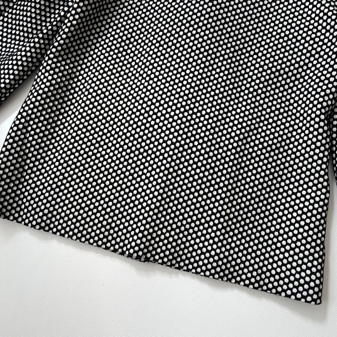 美品　ADEAM アディアム　FOXEY テーラードジャケット　総柄　リボン