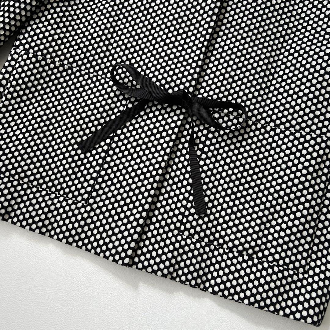 美品　ADEAM アディアム　FOXEY テーラードジャケット　総柄　リボン