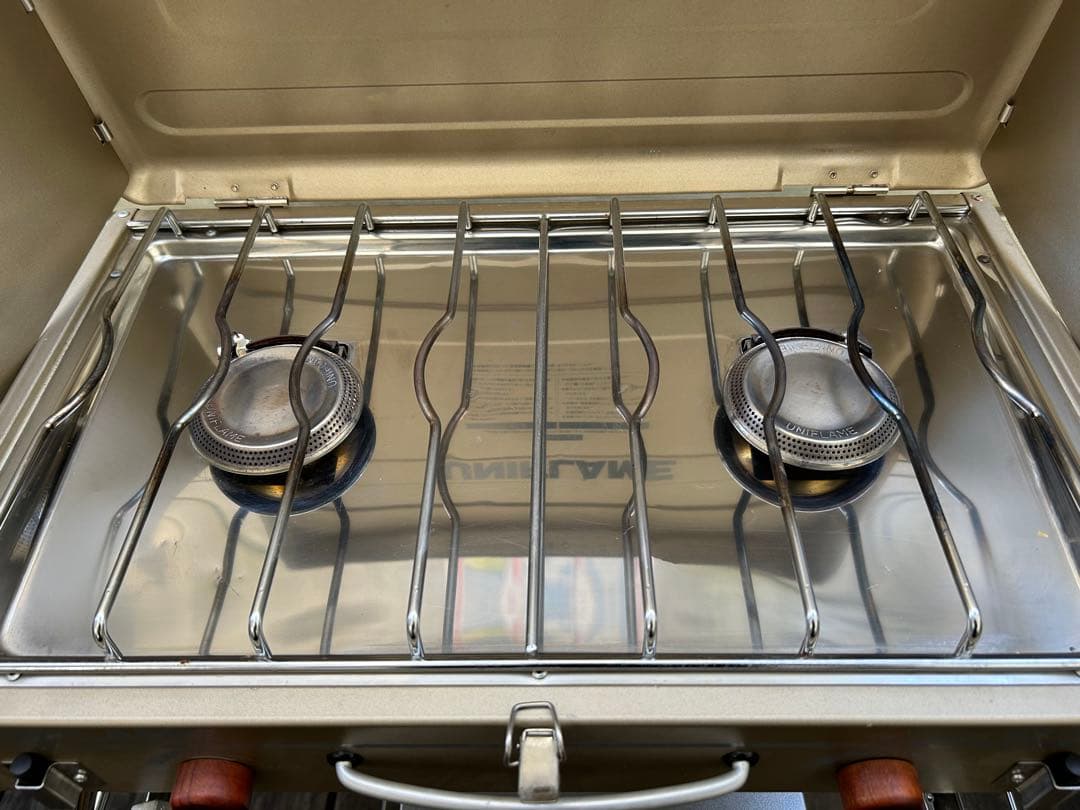 UNIFLAME ユニフレーム ツーバーナー US-1800 スタンドセット