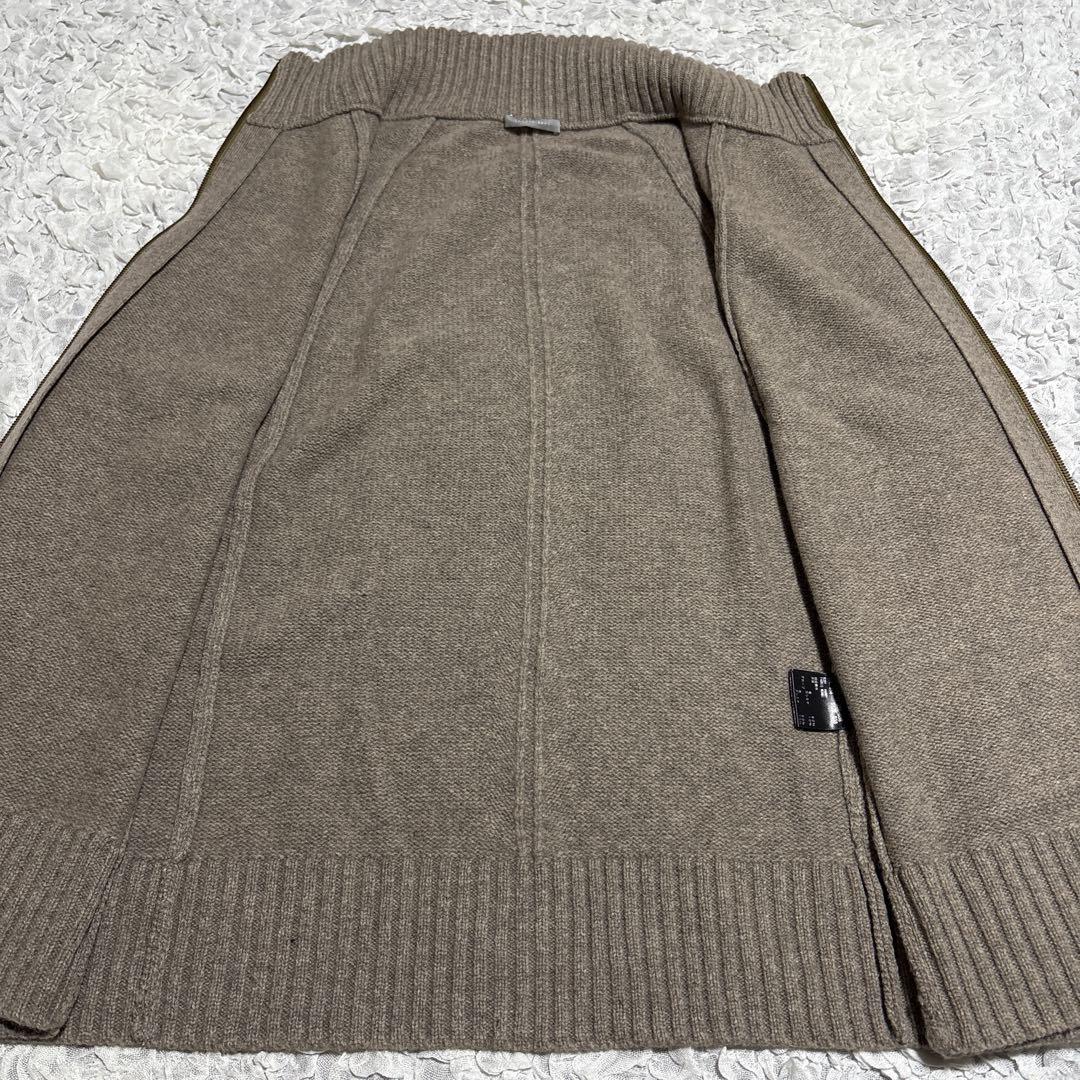 美品 セオリーリュクス 3.9万円　カシミヤ混 ケープ カーディガン　ハイネック