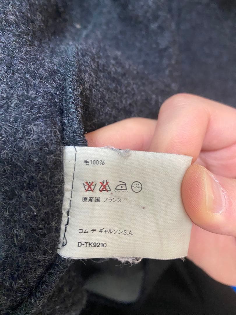 COMME des GARÇONS SHIRT ダブルブレストコート M