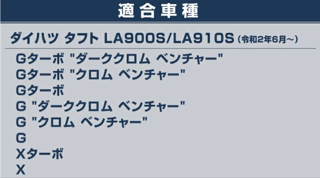 スカッフプレートカバー　ガーニッシュ　ダイハツ　タフト　フロント・リアセット
