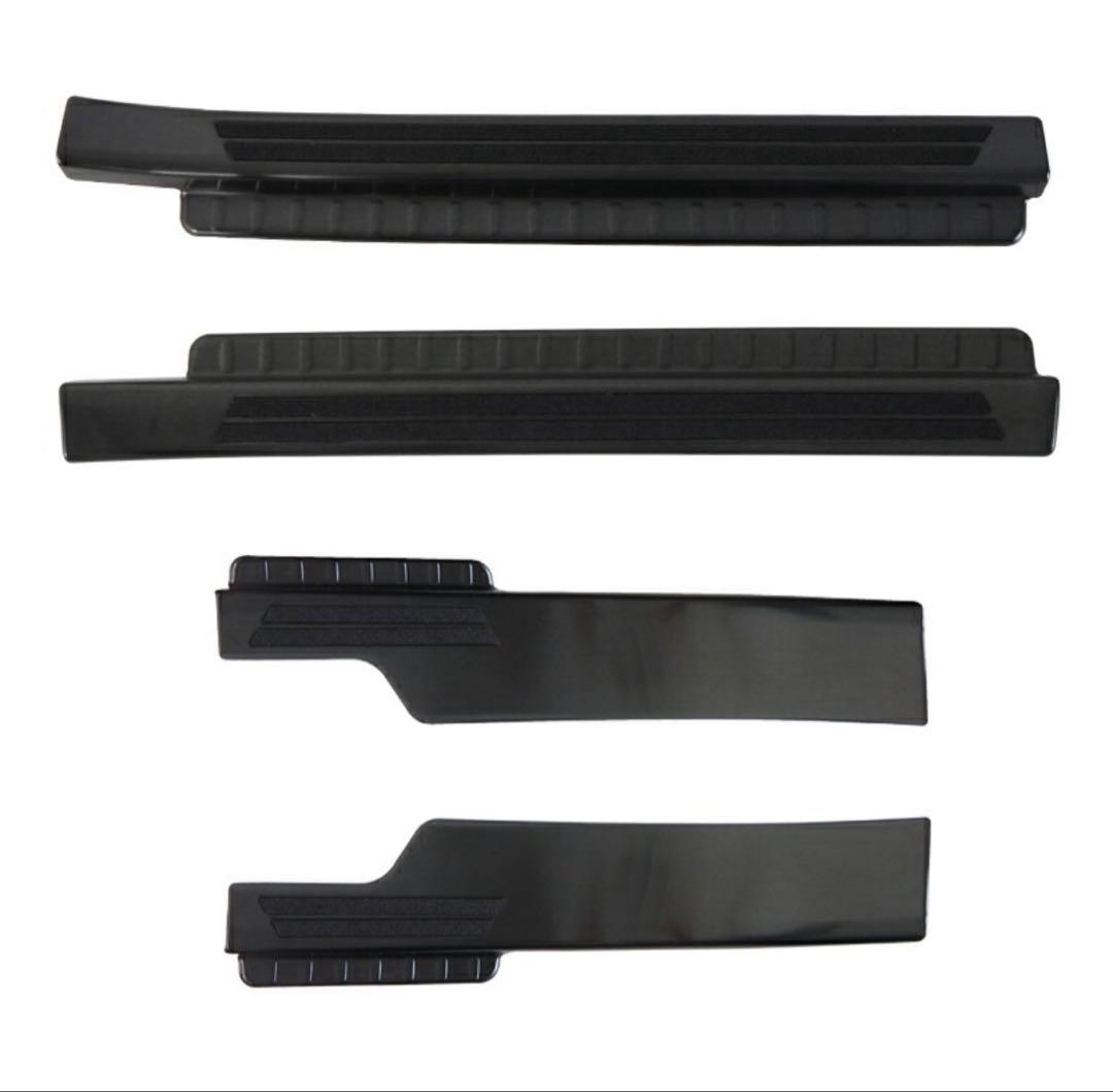 スカッフプレートカバー　ガーニッシュ　ダイハツ　タフト　フロント・リアセット