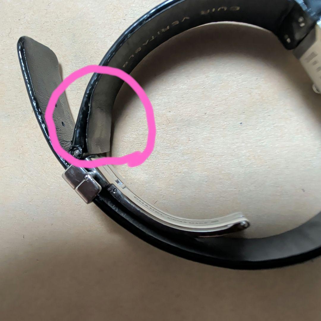 CHANEL クォーツ腕時計 ブラック