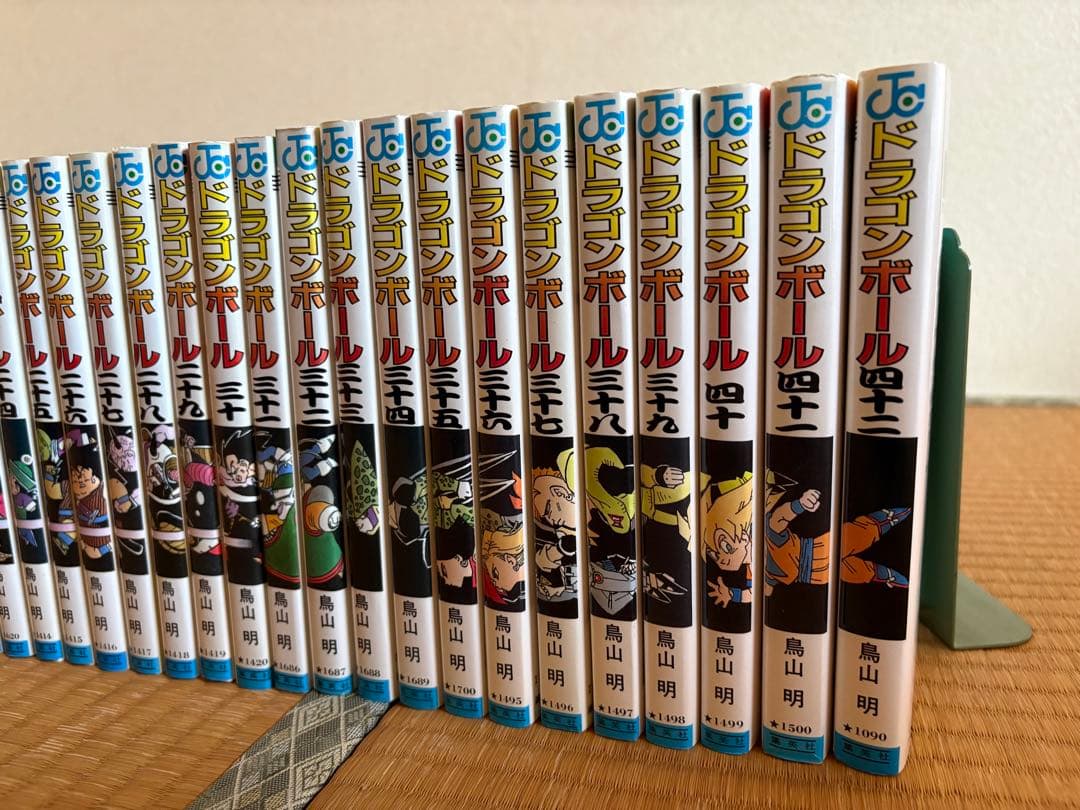 ドラゴンボール 全巻セット　全42巻　 初版18冊 旧装丁　希少　当時物　良好