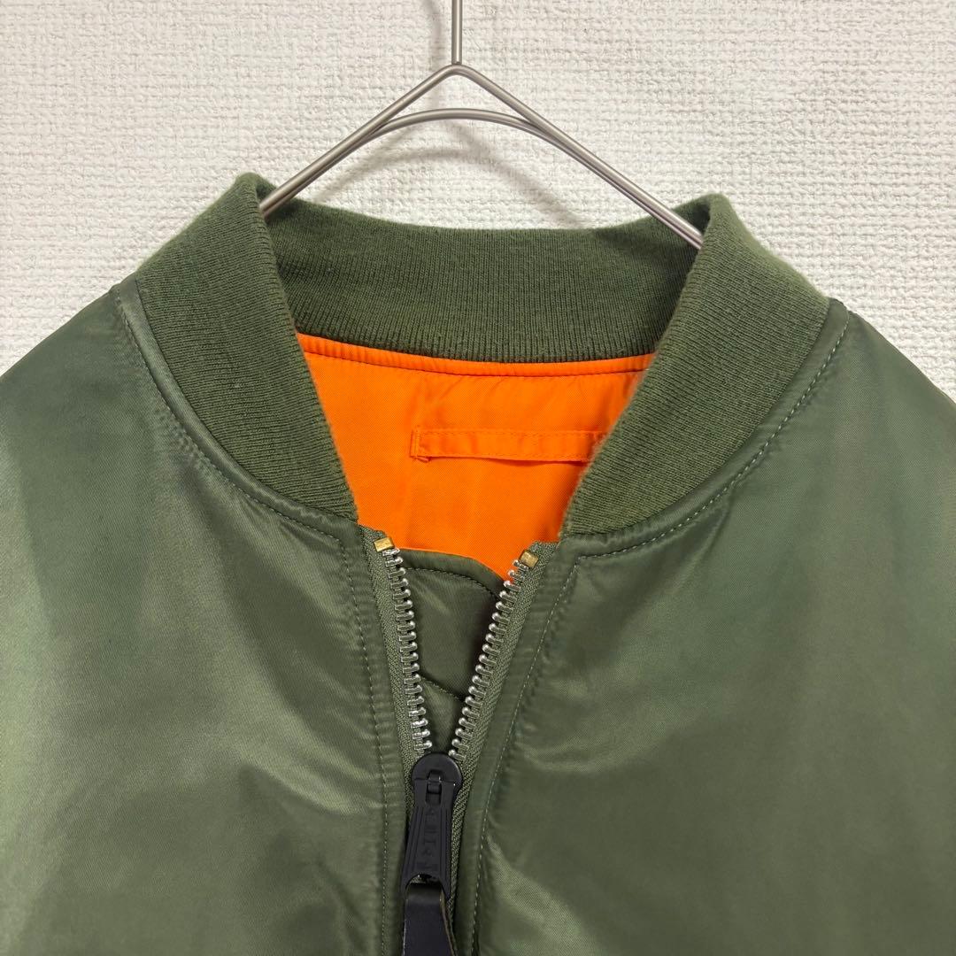 希少【 XL 】アルファインダストリーズ MA1 y2k 短丈 00s 平成