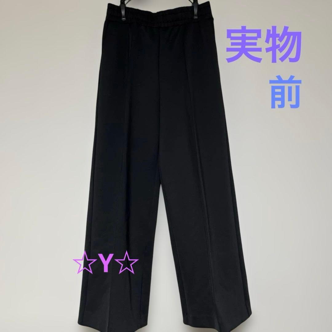 ADORE コンパクトダンボールパンツ ブラック 38