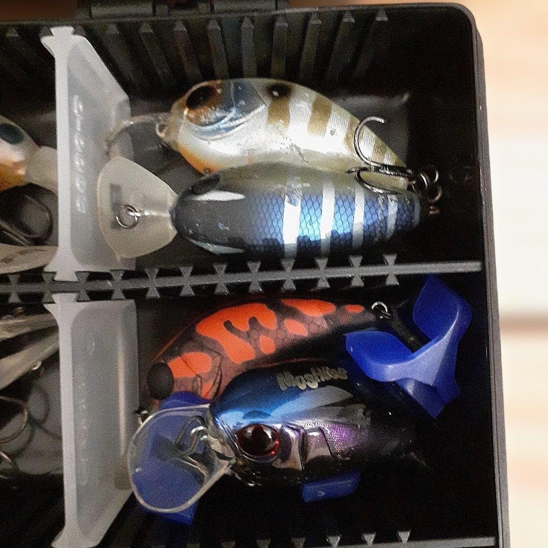 ルアーボックス付き　バス釣り　卒業まとめ売り　セット