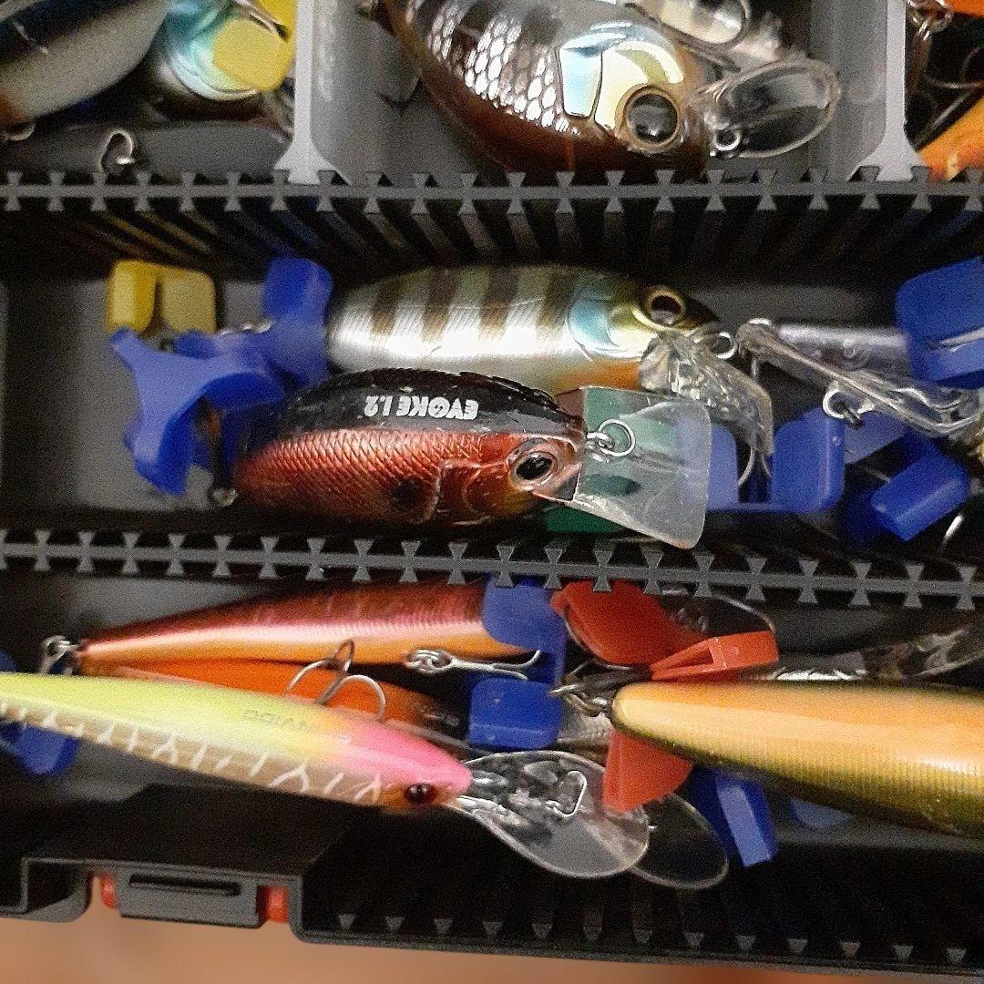 ルアーボックス付き　バス釣り　卒業まとめ売り　セット