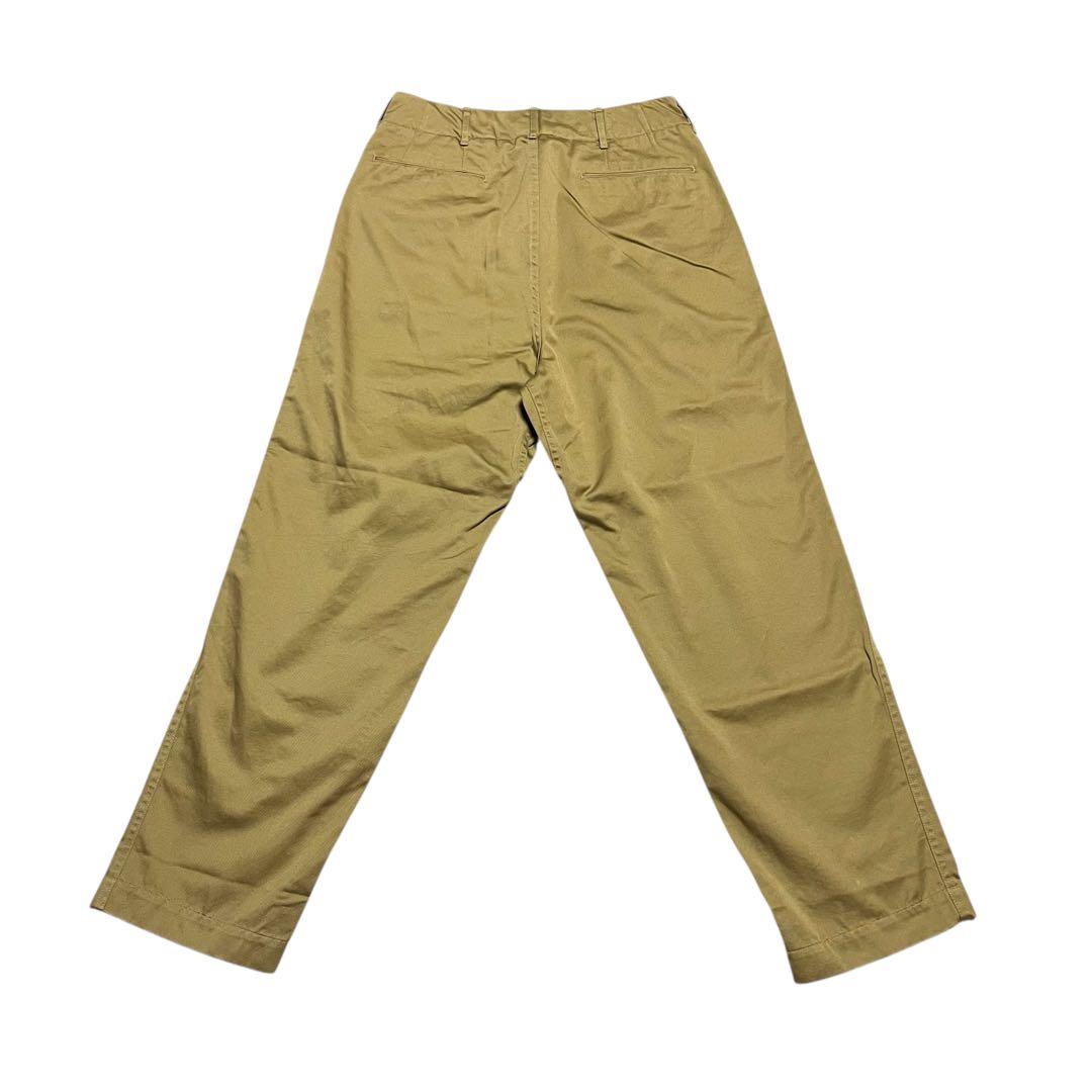 【半額以下】nanamica新品タグ付き ベージュ チノパン