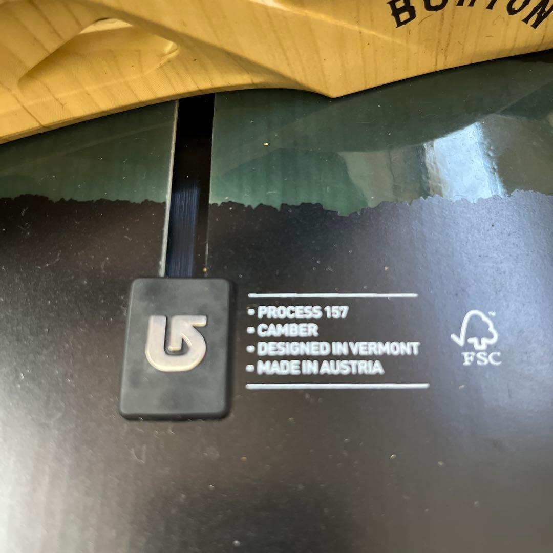 新品未使用 BURTON PROCESS 157 CAMBER× MISSION