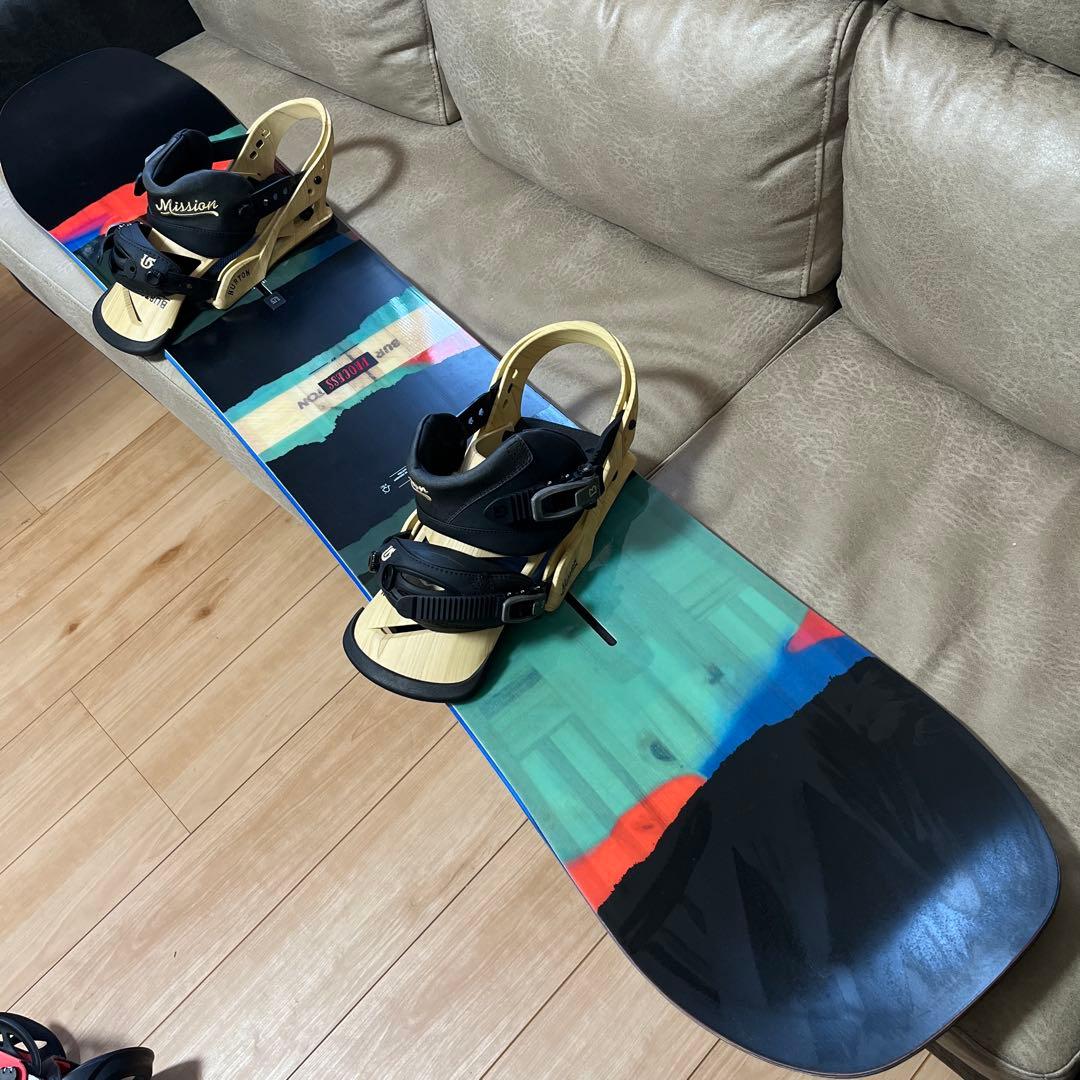 新品未使用 BURTON PROCESS 157 CAMBER× MISSION