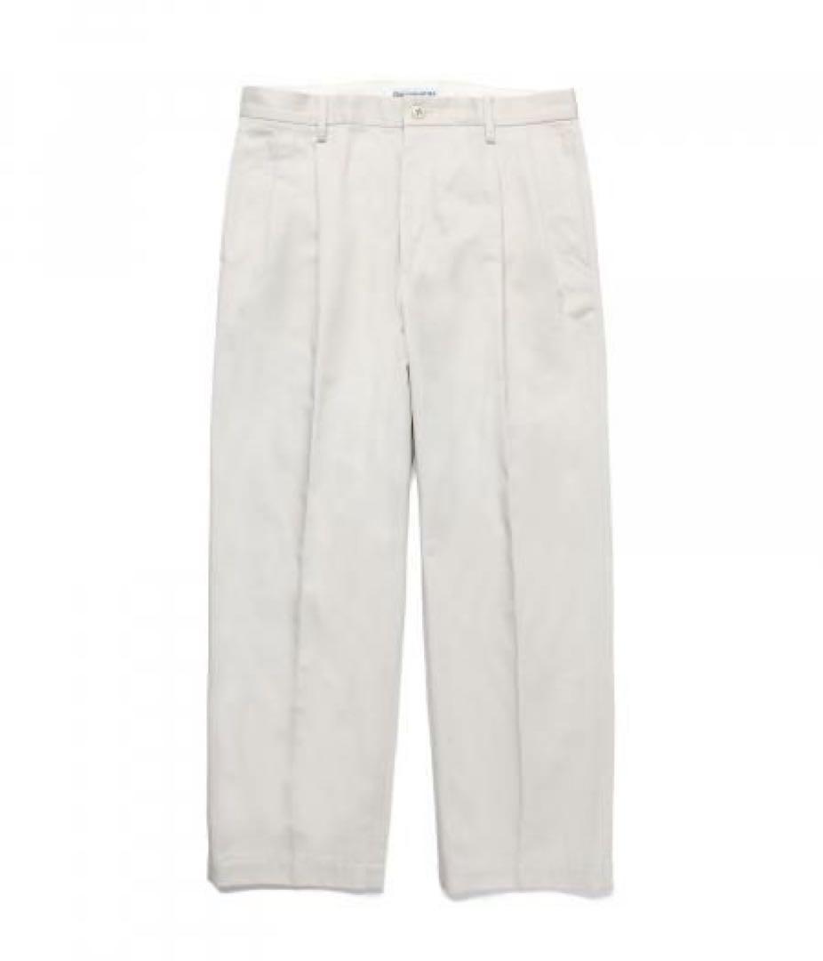 DOUBLE PLEATED CHINO TROUSERS 〔XLサイズ）