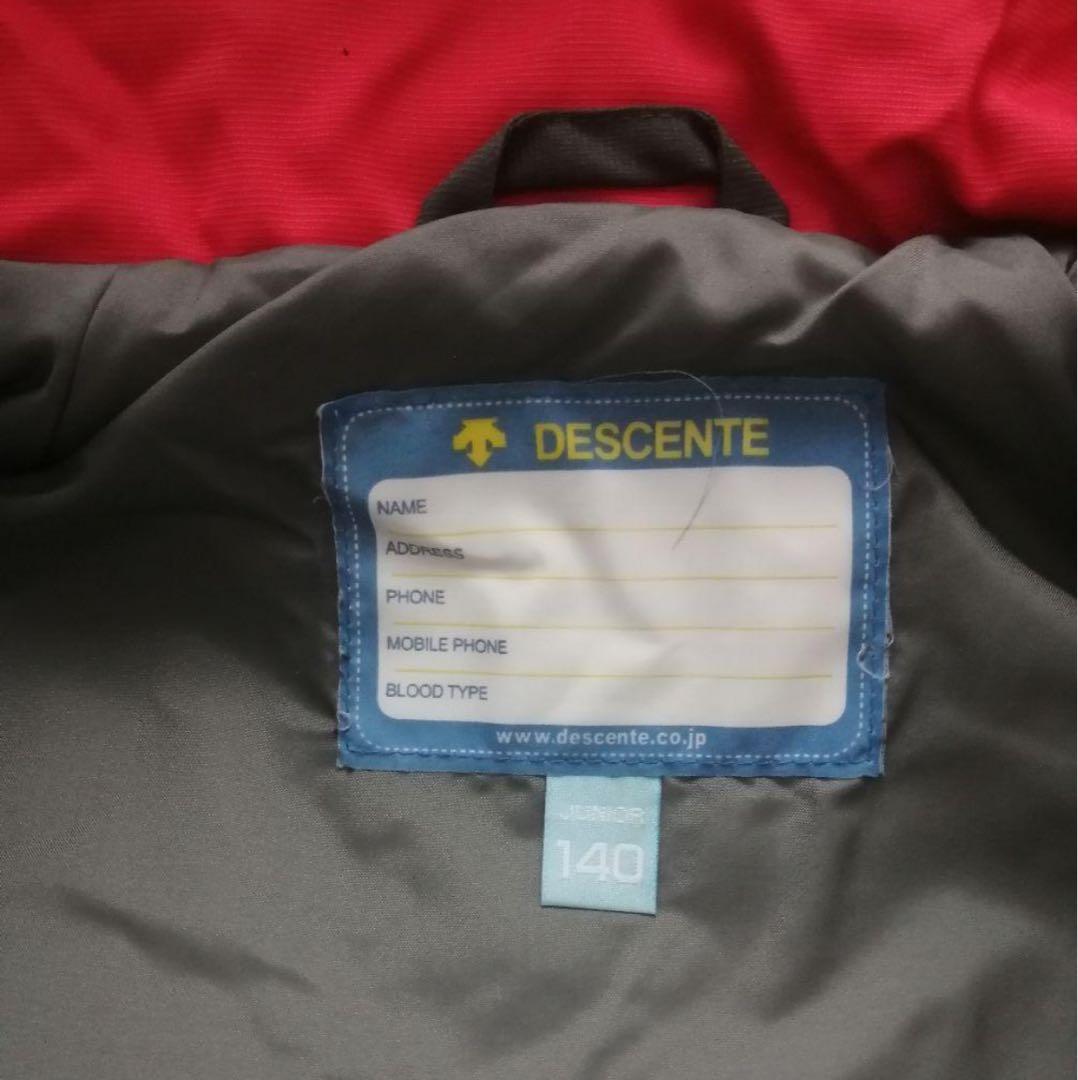 DESCENTE　デサント　キッズ　スキーウェアセット140cm　スキー スノボ