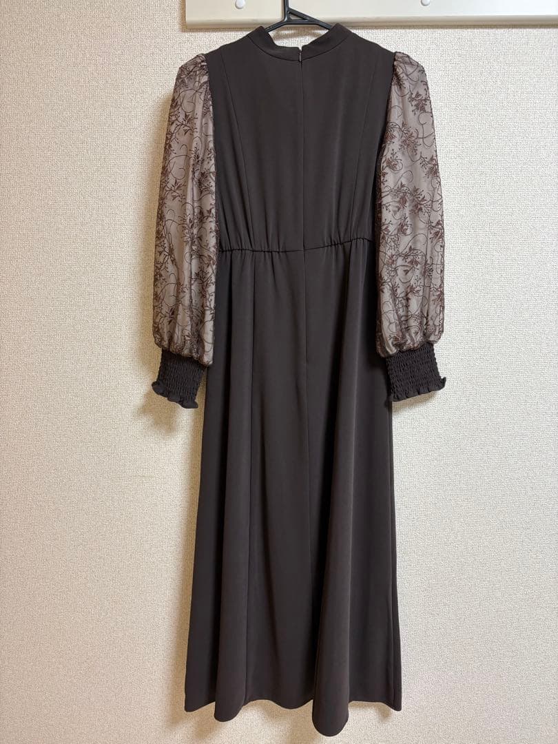 niana ブラウン ドレス オケージョン　長袖