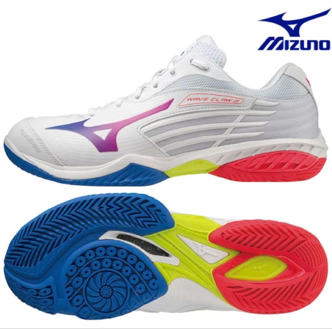 新品未使用　ミズノバドミントンシューズ ウエーブクロー 2 71GA211013