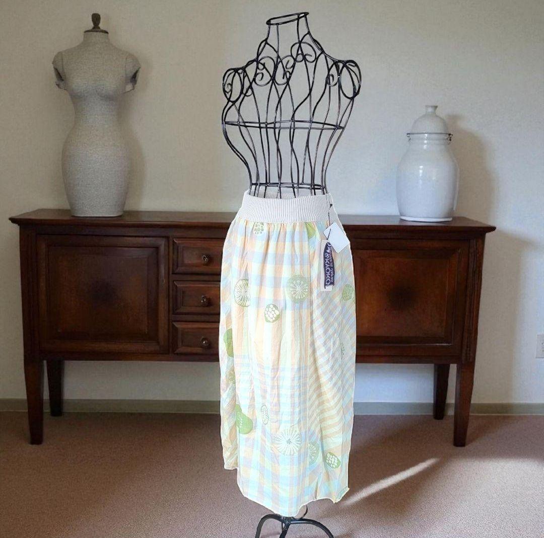 【新品未使用】エムアンドキョウコ スカート M.&KYOKO 佐藤繊維