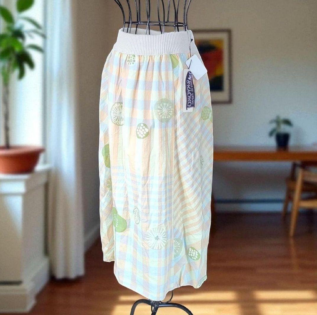 【新品未使用】エムアンドキョウコ スカート M.&KYOKO 佐藤繊維