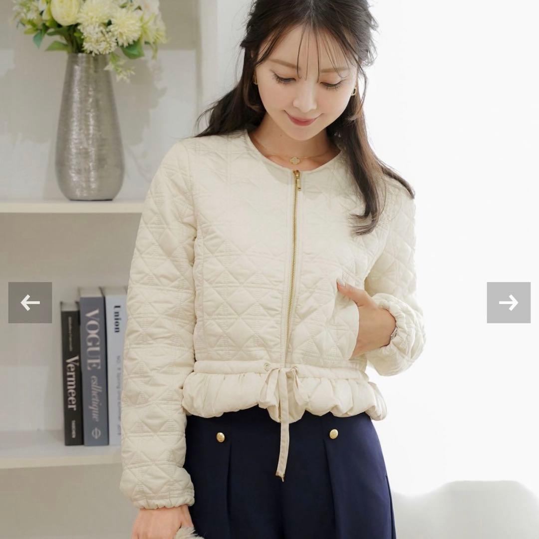 lerevevaniller 2WAYダウンジャケット　キルティング