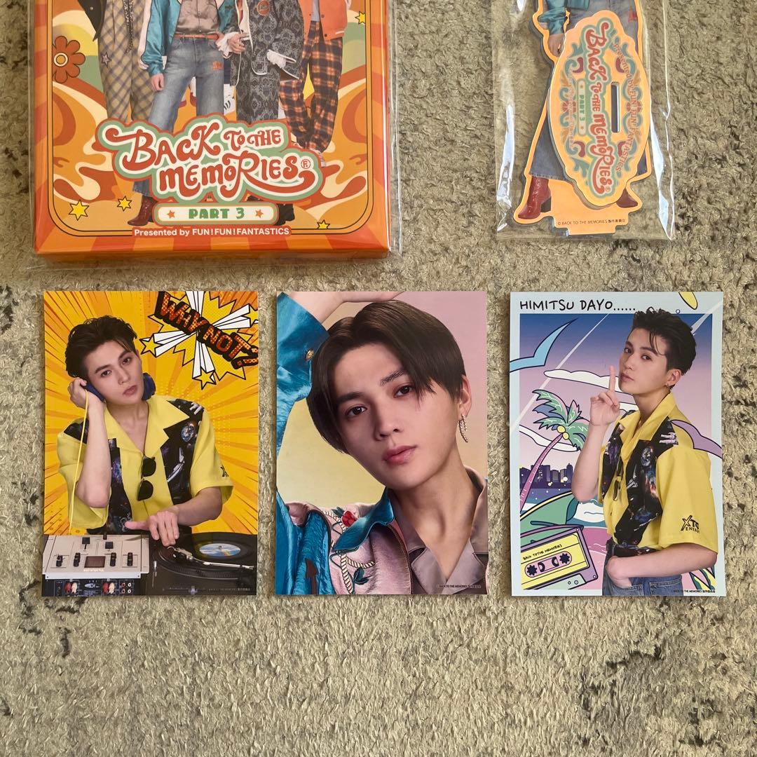 FANTASTICS BTTM DVD 八木勇征 アクスタ