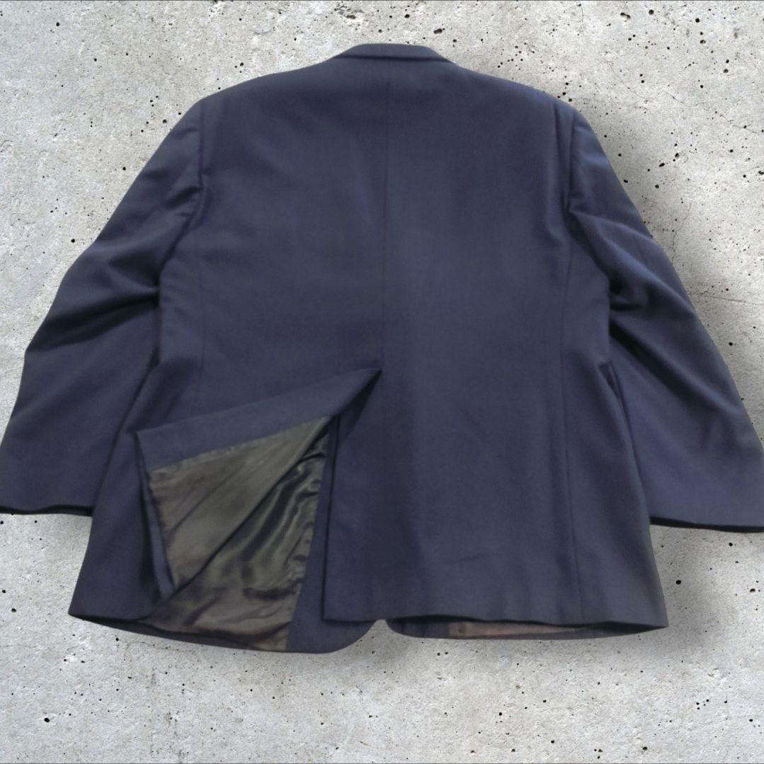 BURBERRYS 米国製 金ボタン ブレザー 紺 カシミヤ混
