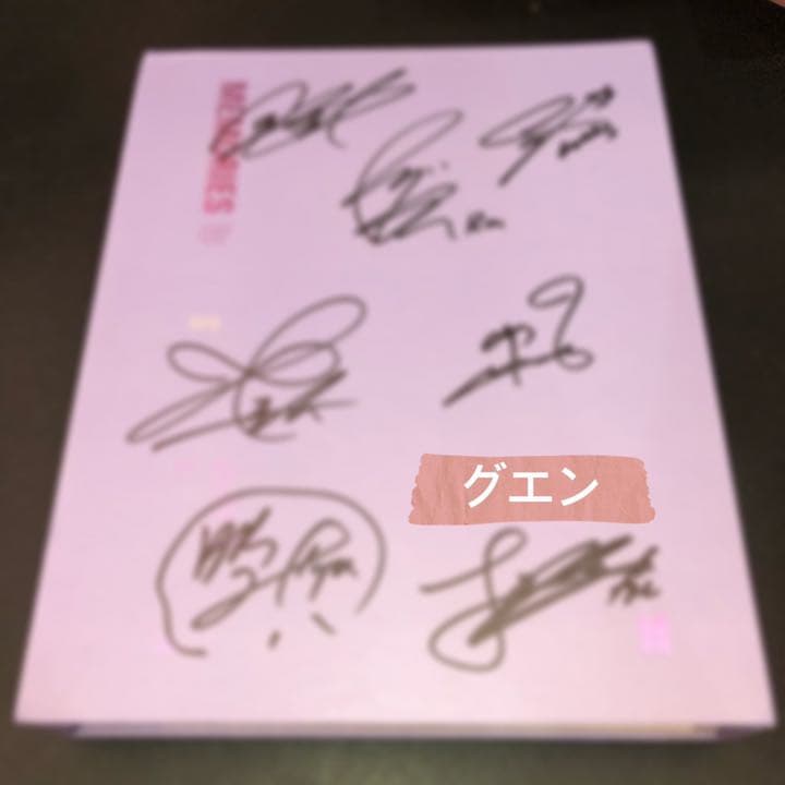 [お値下げた]❗️❗️BTS memories 2018の手書き署名