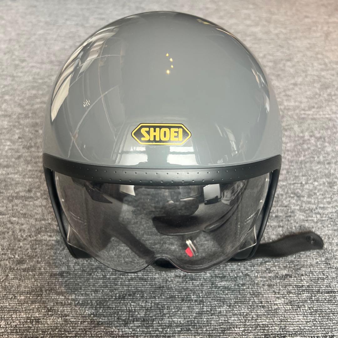 【値下げ】【美品】SHOEI グレー ヘルメット 収納袋付き