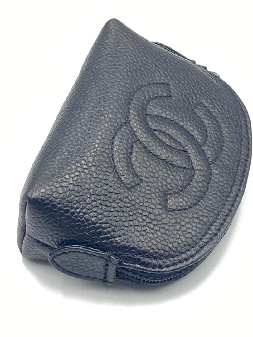 シャネル　キャビアスキン　ケース