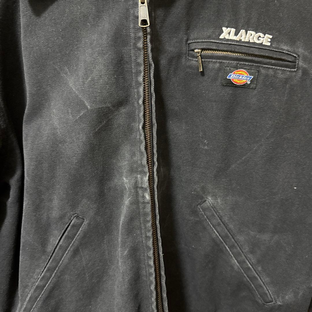 な*う様 XLARGE ブラック ジップアップジャケット