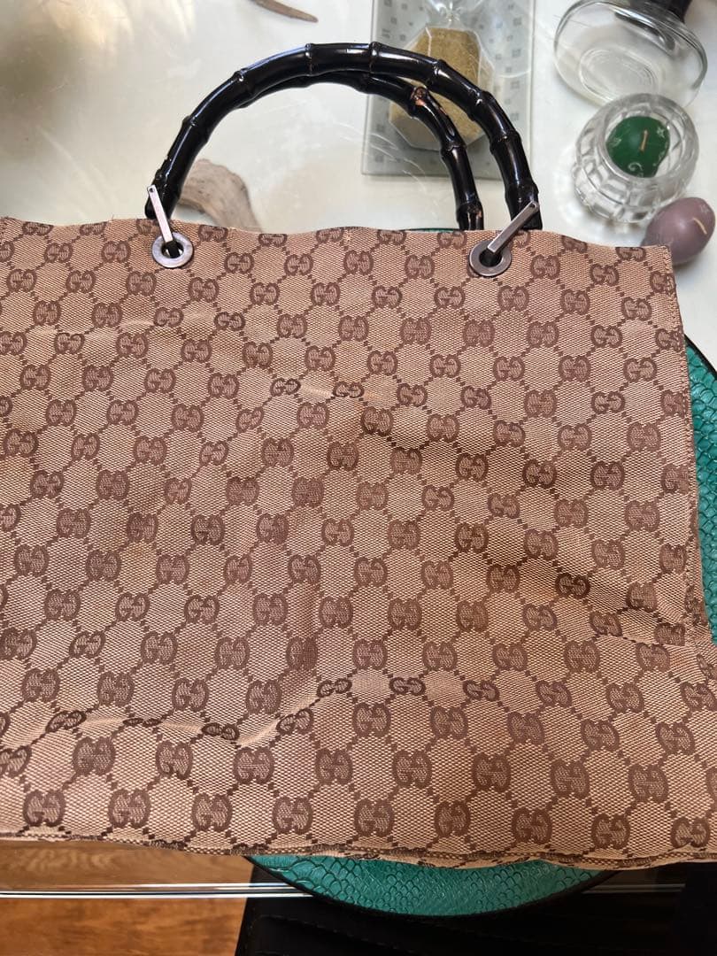 Gucci GGパターン ビジネスバッグ