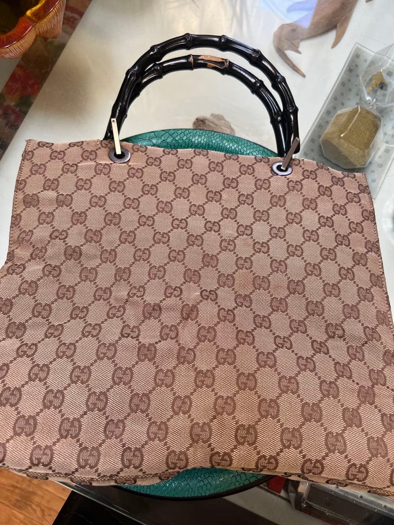 Gucci GGパターン ビジネスバッグ