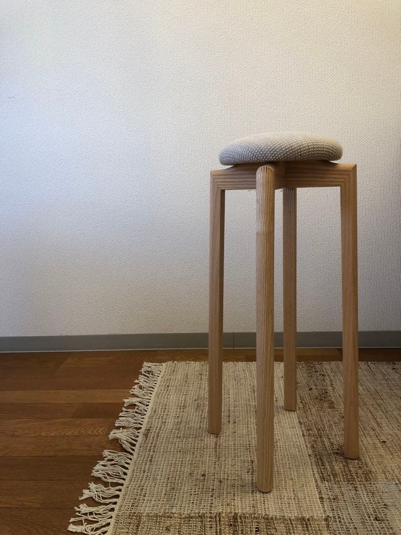 匠工芸 マッシュルームスツール　L 別注生地