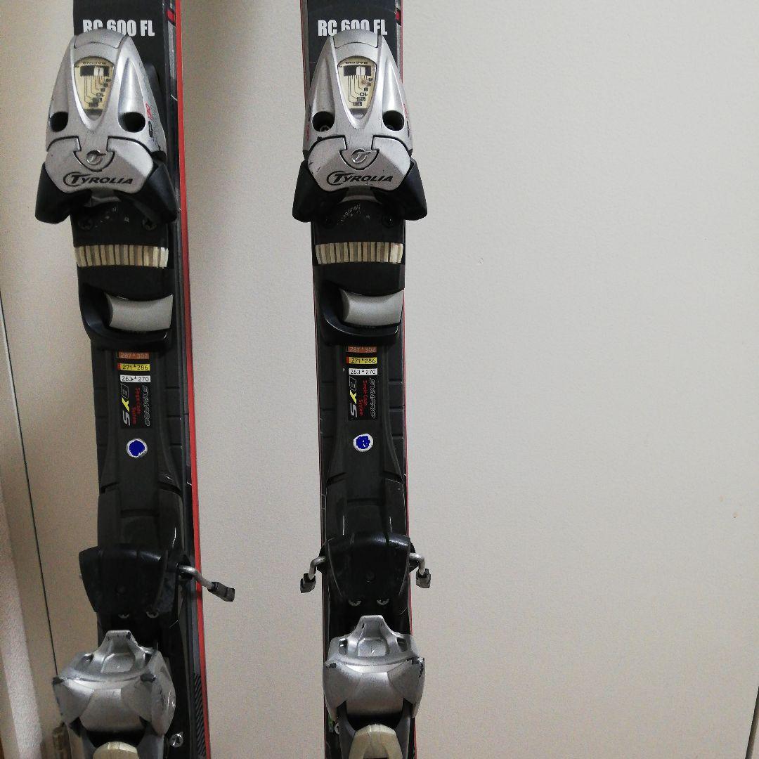 オガサカ スキー板／プレート／ビンディングのセット