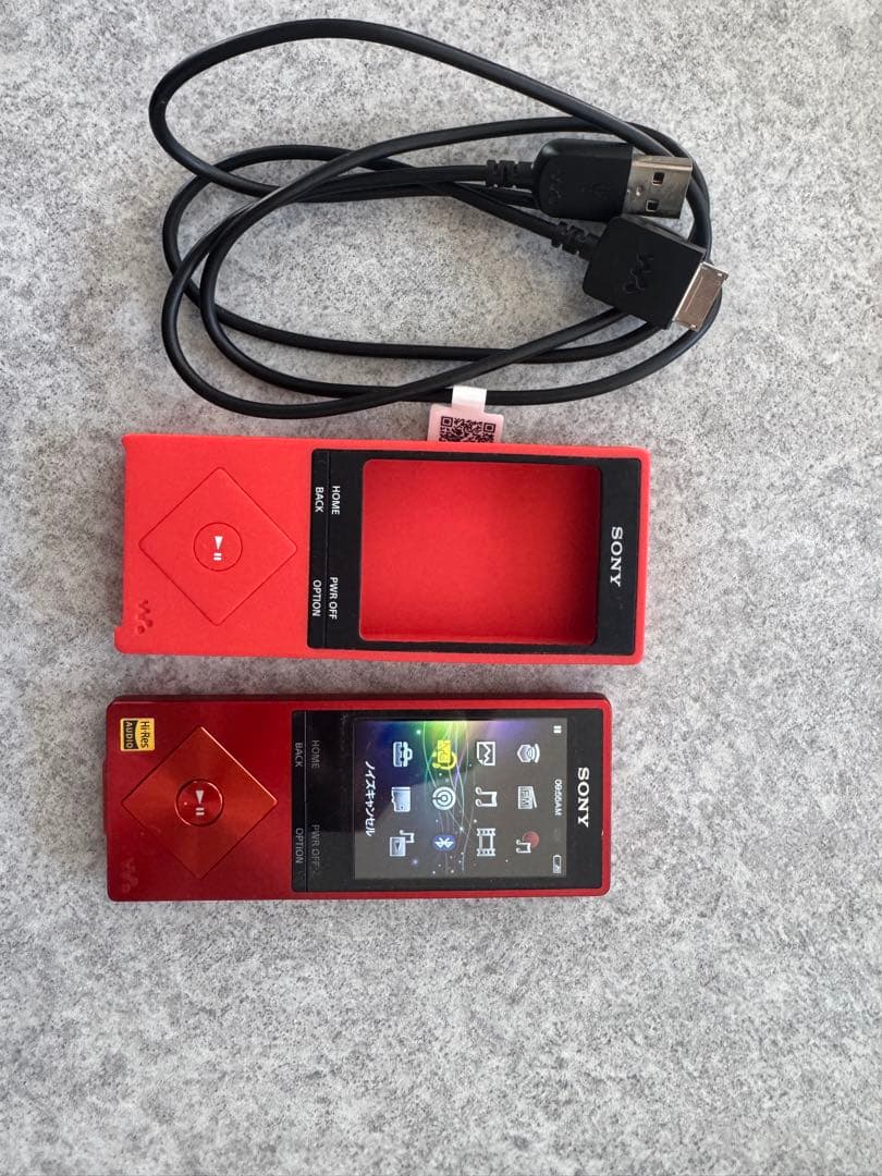 SONY ウォークマン NW-A25 レッド ハイレゾ対応