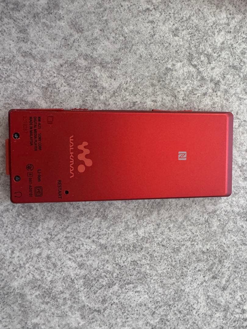 SONY ウォークマン NW-A25 レッド ハイレゾ対応