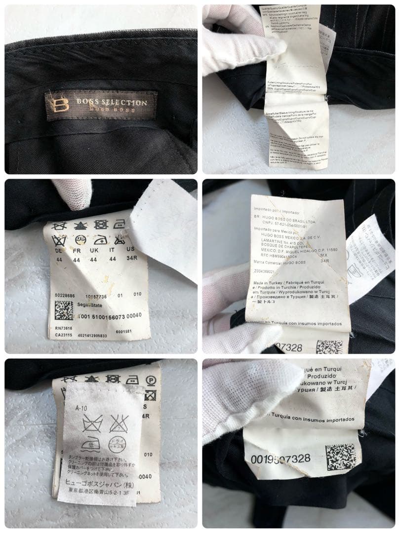 【高級 極美品】 BOSS COLLECTION セットアップ カシウール 44