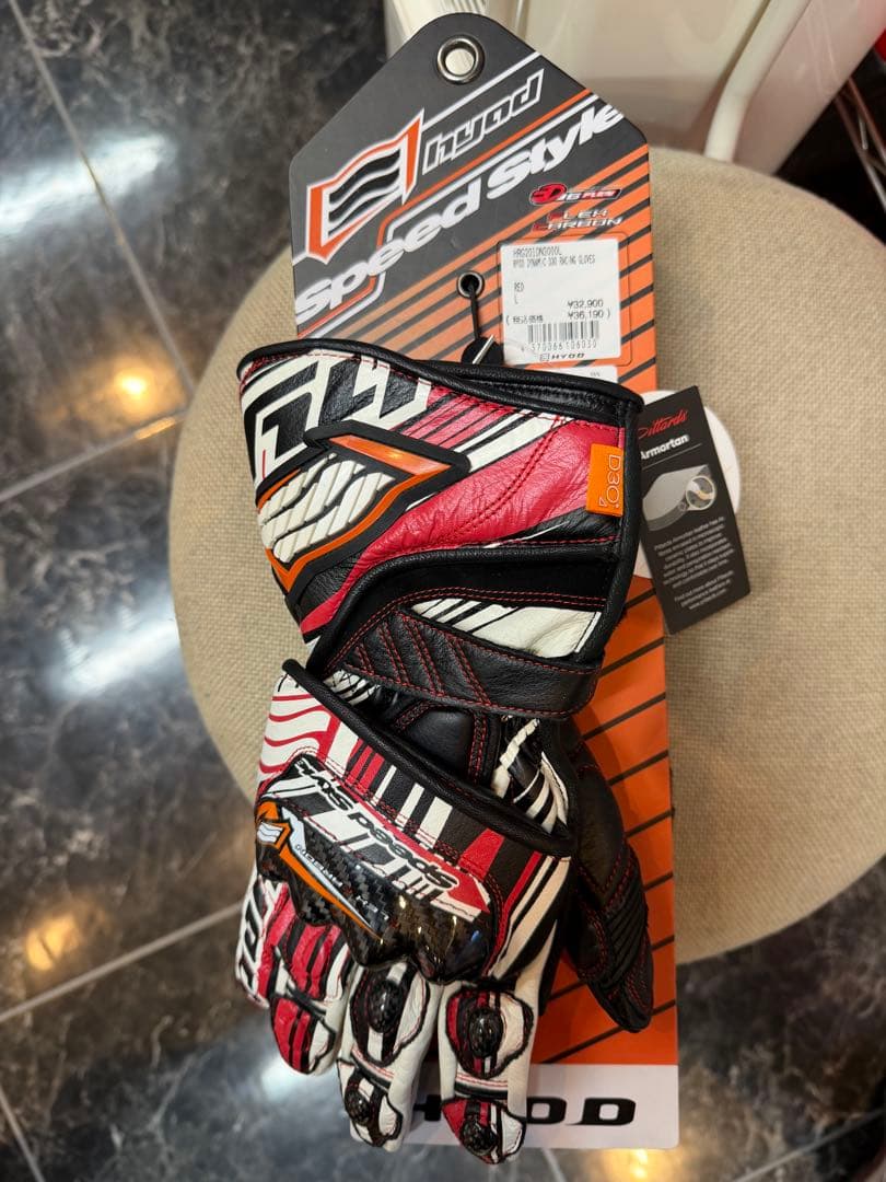新品未使用　ヒョウドウ　レーシンググローブ