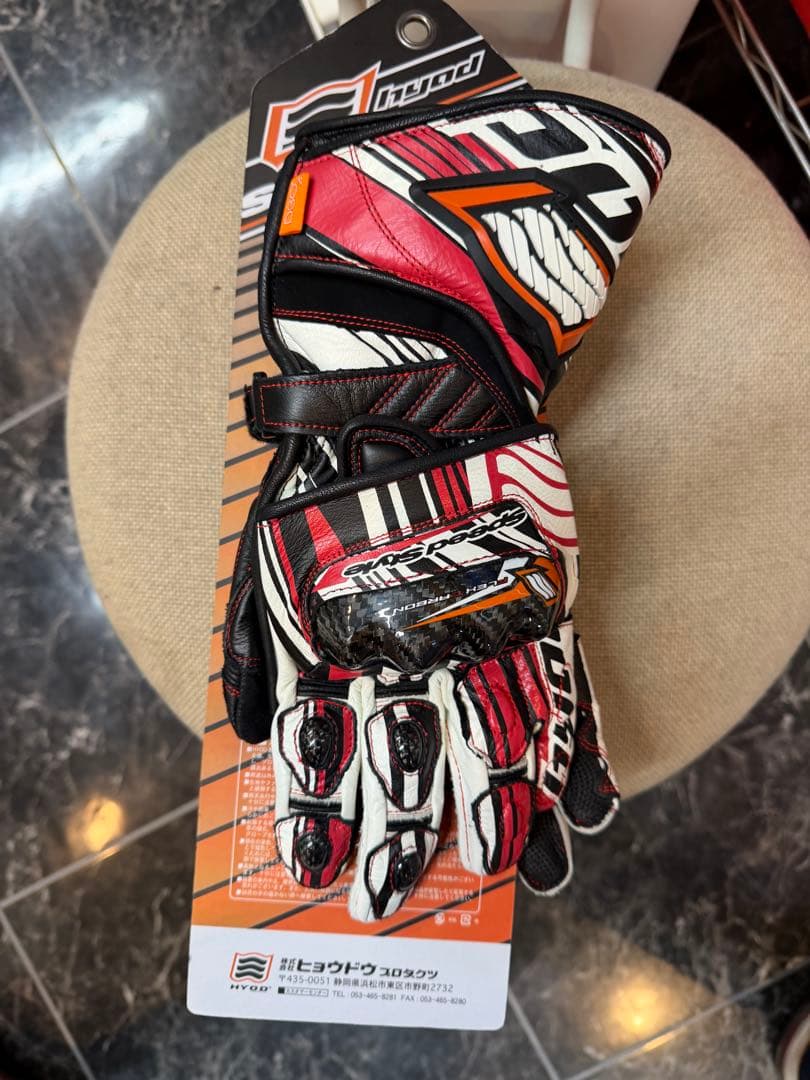 新品未使用　ヒョウドウ　レーシンググローブ