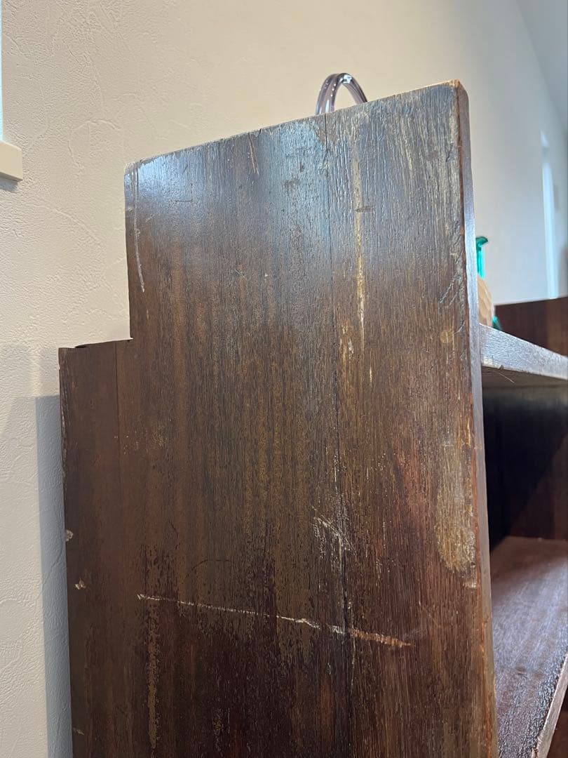 黒*屋様 HYST ヴィンテージ　木製本棚 3段 ダークブラウン