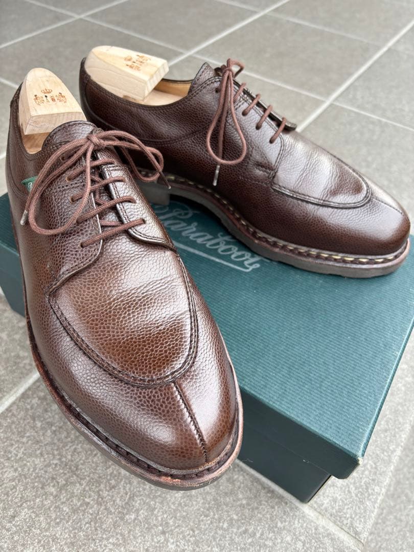 Paraboot Avignon/パラブーツ アヴィニョン マロン　モカ　UK7