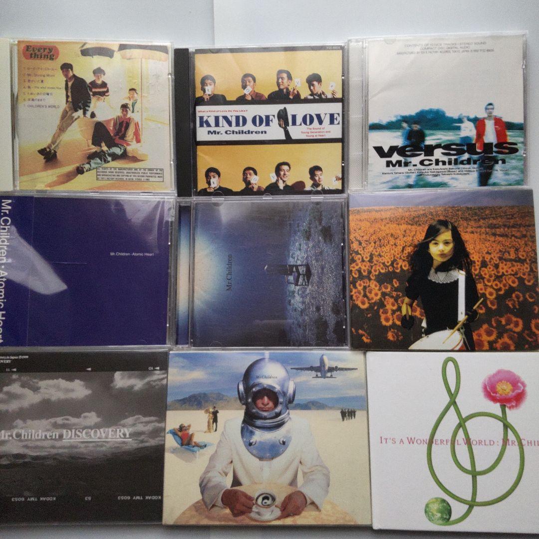 ミスターチルドレン CD 27枚セット（レンタル落ち4枚あり）
