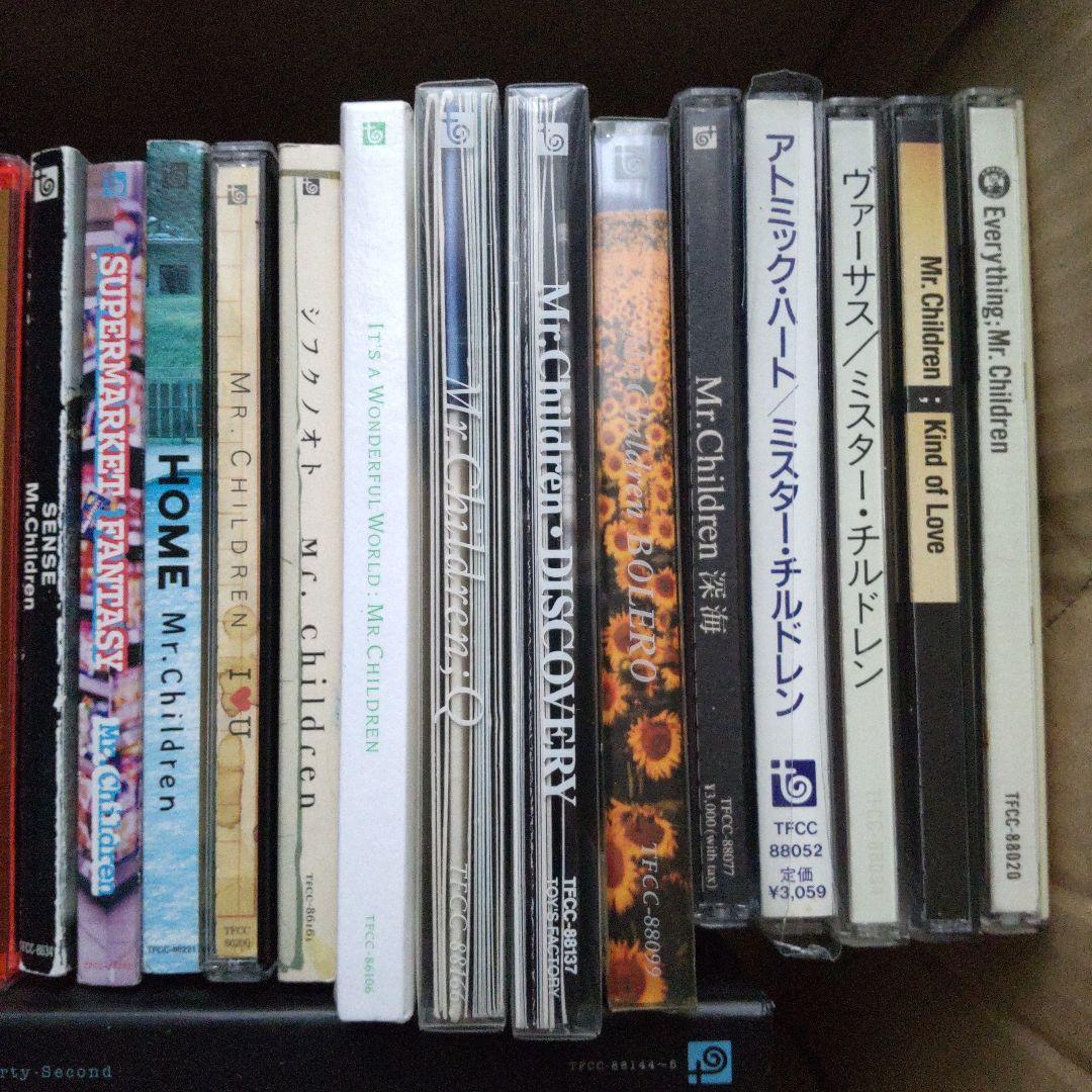 ミスターチルドレン CD 27枚セット（レンタル落ち4枚あり）
