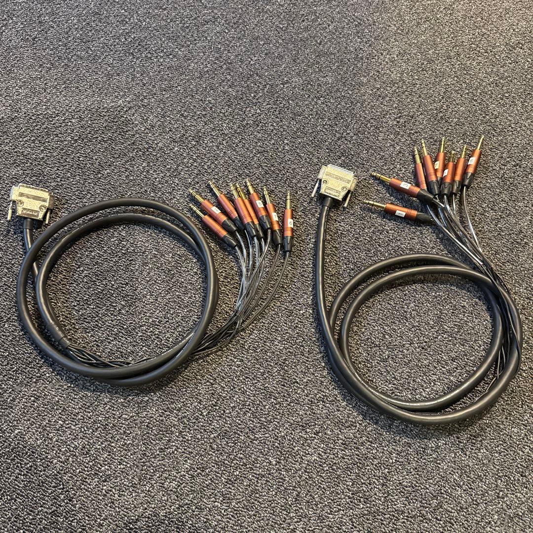 MOGAMI 2932 モガミ 8ch マルチケーブル 2m/2本セット TRS