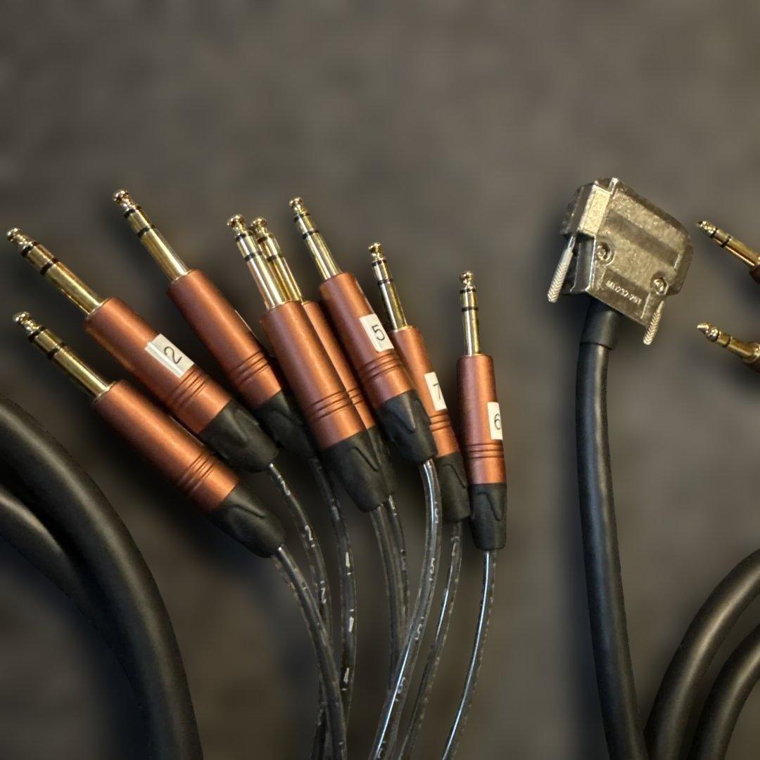 MOGAMI 2932 モガミ 8ch マルチケーブル 2m/2本セット TRS