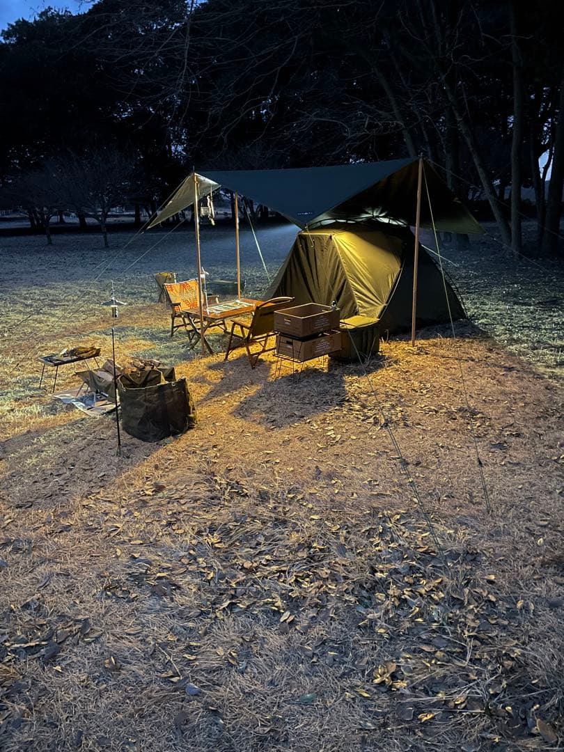 あゆみ　waq ease shade オリーブグリーン