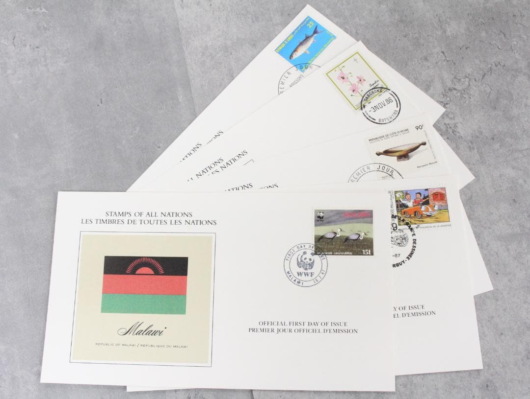 ▲世界の切手コレクションアルバムBOX フランクリンミント