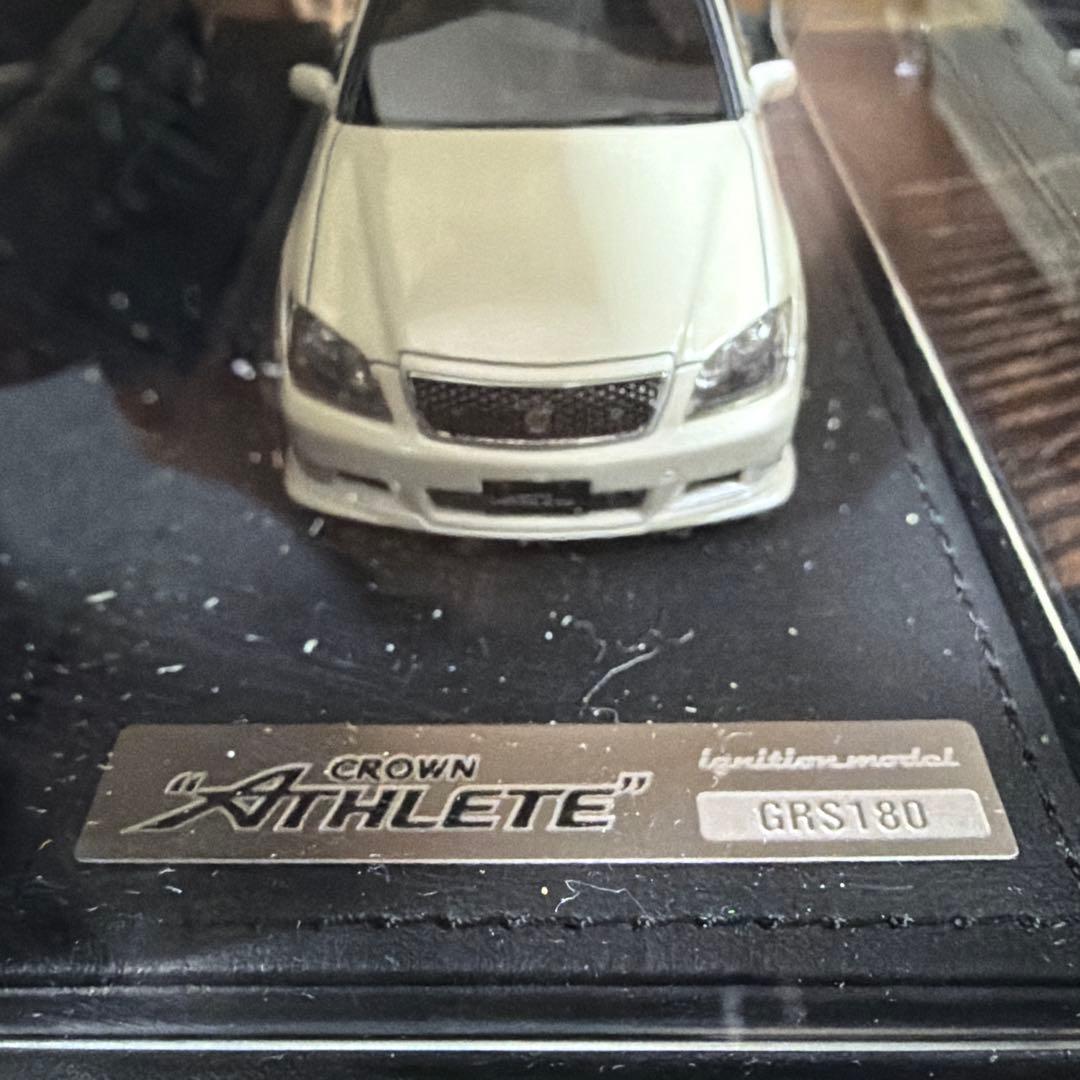 まいさん専用　CROWN ATHLETE GRST180 ミニカー ホワイト