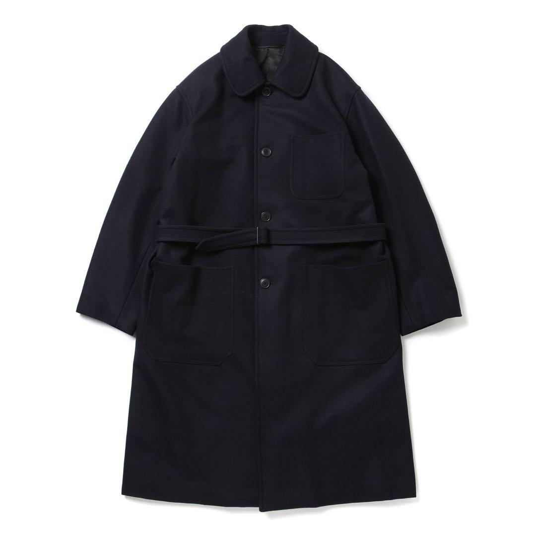 COMOLI ウールカシミヤ ミリタリーコート2