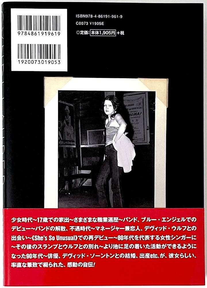 絶版 初版本 帯付き トゥルー・カラーズ シンディ・ローパー自伝