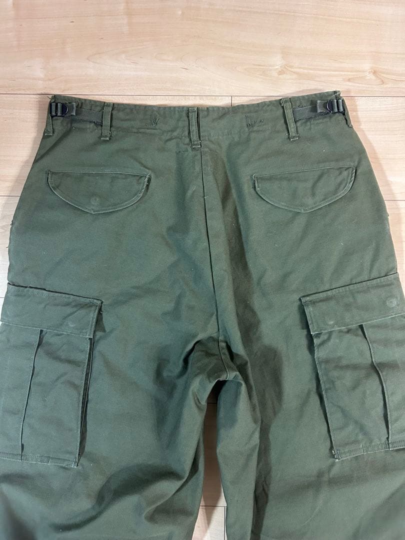 実物 USED 米軍 M-65 フィールドカーゴパンツ M-R 74年製